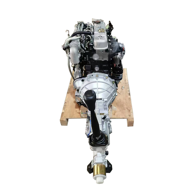 New 4JB1 Non-Turbo Isuzu Engine 2.8L Engine Assembly with Transmission Gearbox for Pickup 57KW 75HP