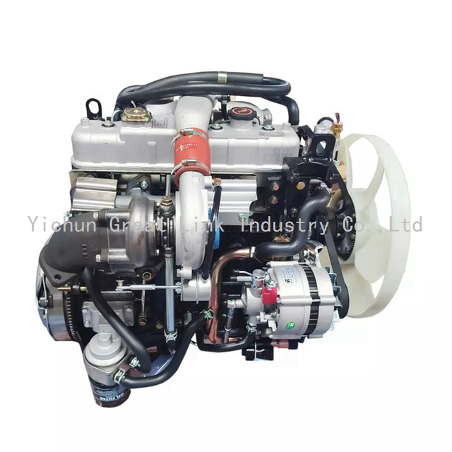 4JB1 Turbo Engine 4JB1T Diesel Engine Complete 68KW with Gearbox Or without Gearbox 2.8L Wholesale