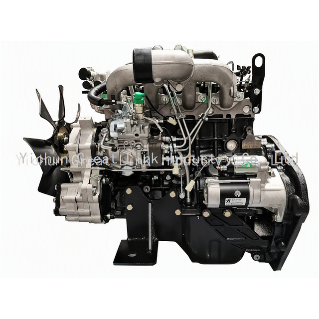 JX493G43 63KW Complete Mechanical Diesel Motor Running-in Test Finished for Marine Vessel Forklift Engineering Machinery JX493G