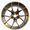 Gold Forged Wheel Rims Multi Design for Subaru VW Toyota Forged Wheels Concave 5x100 MM Wheels 16 17 18 Inch Concave Forged Rims