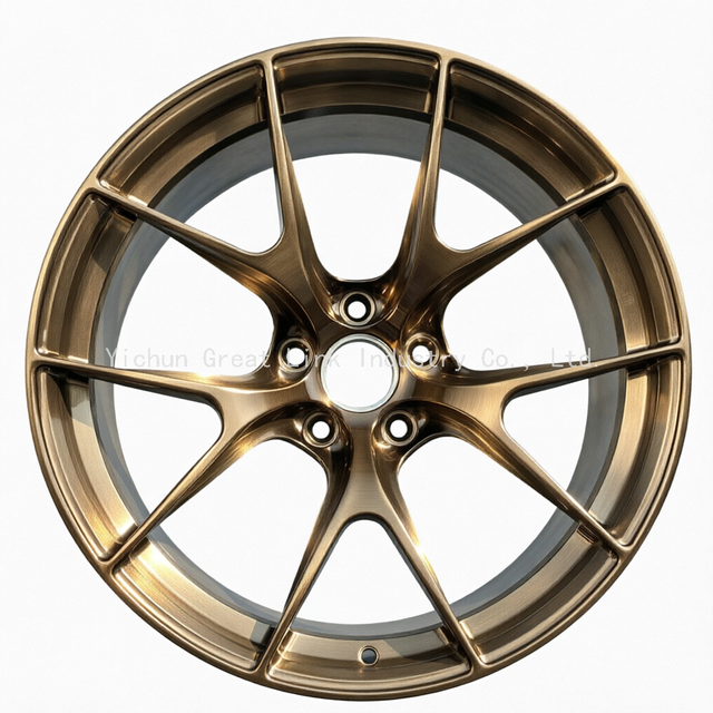 Gold Forged Wheel Rims Multi Design for Subaru VW Toyota Forged Wheels Concave 5x100 MM Wheels 16 17 18 Inch Concave Forged Rims