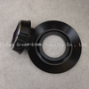 Tapa central de rueda de coche, color negro mate, 154mm, para llantas de aleaci&oacute;n estilo C63, compatible con S Class 2012 a 2018, cubierta central de llanta autom&aacute;tica