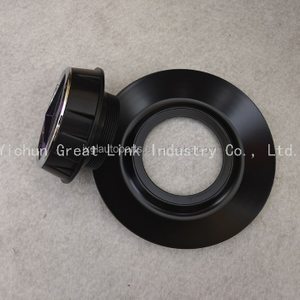 Matte Black 154mm Car Wheel Centre Cap for C63 Style Alloy Rims Fit S Class 2012 to 2018 Auto Rim Center Cover