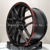 Forged Wheels 22 Inch Split Spoke Alloy Rim 18 19 20 21 Inch Black Aluminum Rim 5x112 for Mercedes Benz AMG Audi Passenger Car