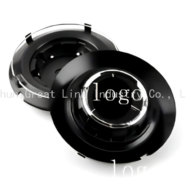 144mm Matte Black Wheel Hub Center Cap BC-965, Auto Rim Replacement Hub Cover for Mercedes Aftermarket Wheels