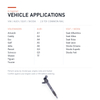 GL Common Rail Diesel Injector 0445110646 0445110368 03L130277Q for VW Audi Skoda Seat 2.0 TDI
