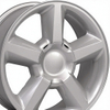 GL 20 Inch Replica Wheel CV83 5308 6x139.7 Gloss Silver Set of 4 for Tahoe Style