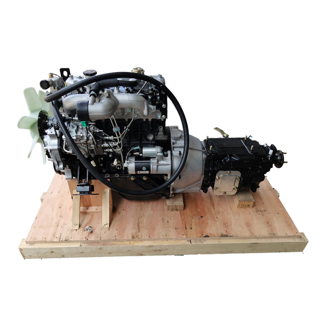 GL New Engine with Transmission Iron Gearbox for JMC NKR Light Truck 4JB1 Diesel Engine 100% Tested