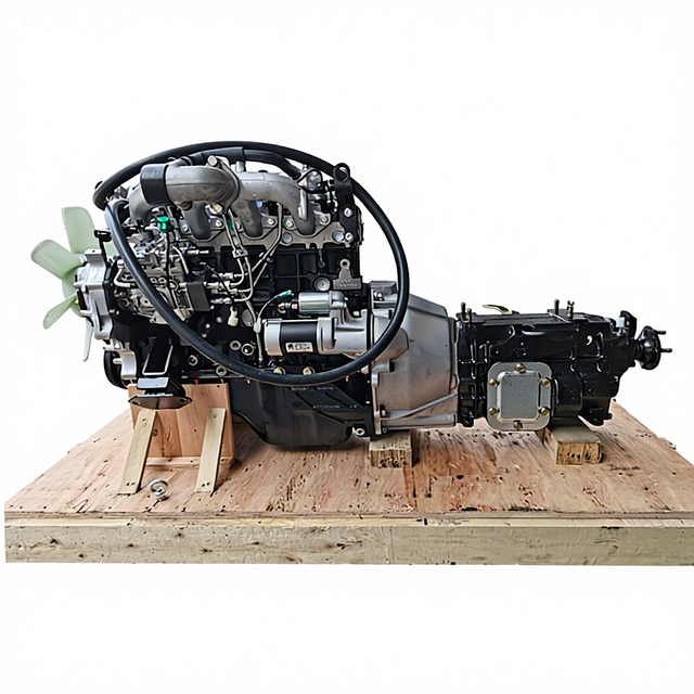 GL New GL 4JB1 Non-Turbo Diesel 4 Cylinder Engine Assembly Transmission Gearbox Isuzu Truck 57KW 80HP 4-Stroke Air-Cooled 100%