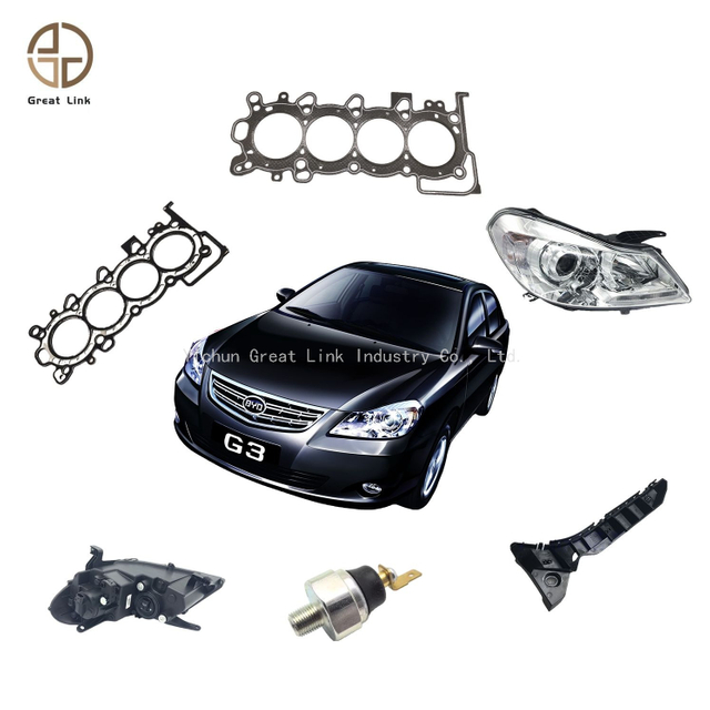 Pecas Automotivas Para BYD S3 G3 G5 E3 L3 F0 F3 F6 Byd Auto Parts Oe Replacement Bumper Hood Led Headlight Door Car Parts