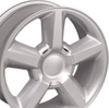 GL 20 Inch Replica Wheel CV83 5308 6x139.7 Gloss Silver Set of 4 for Tahoe Style