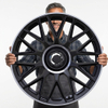 GL Forged Alloy Wheel 0359 Multi Spoke Matte Black 17-22 Inch for Audi Mercedes BMW