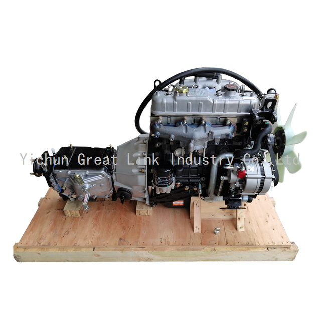 GL New 4JB1 Diesel Engine Assembly with Reverse Gearbox 57KW 80HP for Isuzu N-Series NPR NKR JMC Truck