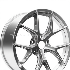 20 Inch Forged Alloy Car Wheel Multi Spoke Aviation Grade Aluminum Rim for Passenger Car