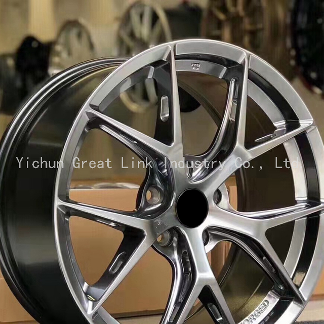 20 Inch Forged Alloy Car Wheel Multi Spoke Rim Custom Passenger Vehicle Wheel for Luxury Cars