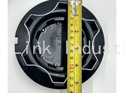 144mm Matte Black Wheel Hub Center Cap BC-965, Auto Rim Replacement Hub Cover for Mercedes Aftermarket Wheels