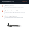 GL Diesel Fuel Injector 0445110647 0445110369 for Audi Q5 A4 2.0 TDI