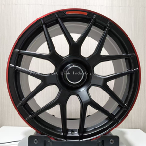 Mercedes AMG 18-21 Inch Sport Car Wheels 5X112 Forged Aluminum ET15 Multi Spoke Matte Black Finish 5 Year New