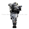 Durable 4JB1TC Turbo Intercooled Water Air Cooling Engine Assy With Gearbox Replacement Motor