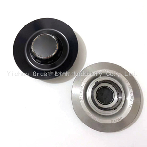 Car Wheel Hub Cover 154mm Matte Black Centre Cap Compatible with C63 Style Alloy Wheels S Class 2012-2018