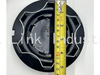 BC-965 144mm Matt Black Car Rim Center Cap, Modified Wheel Hub Cover for Mercedes Series Wheel Refit