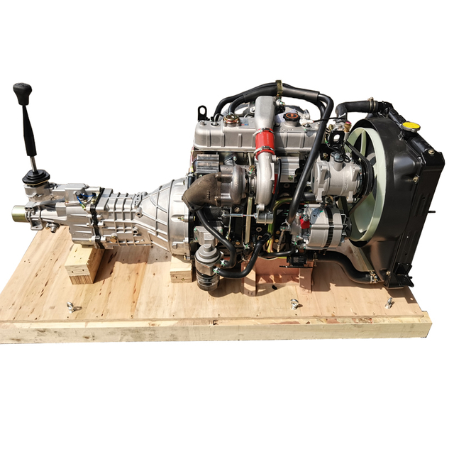 GL Brand New 4JB1T Diesel Turbo Engine with Gearbox 2.8L 100HP 68KW Bench Tested for JMC Pickup SUV 4*2 4*4 in Stock