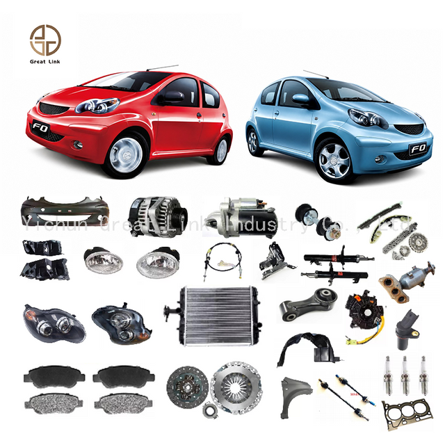 Pecas Automotivas BYD 100% Testadas Steel Auto Parts for BYD F0 Rear Bumper Hood Radiator Support Vehicle Accessories