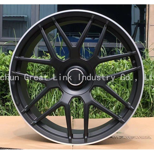 Forged Wheels 22 Inch Split Spoke Alloy Rim 18 19 20 21 Inch Black Aluminum Rim 5x112 for Mercedes Benz AMG Audi Passenger Car
