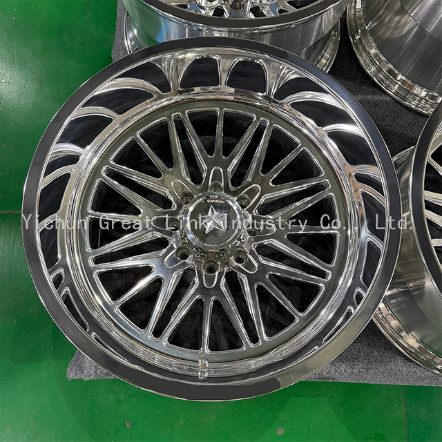 20x12 22x12 24x12 Inch Forged Truck Wheels 6x139.7 Polished Alloy Rims for F150 RAM 2500 Chevy GMC Denali 2500
