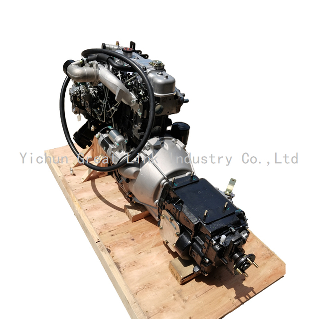 GL 4 Cylinder 4JB1 Diesel Engine 80HP 57KW NA with Reverse Manual Transmission for Isuzu N-Series Truck